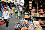 Chau Doc Markttreiben