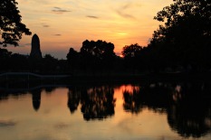 Sunset im Rama Park